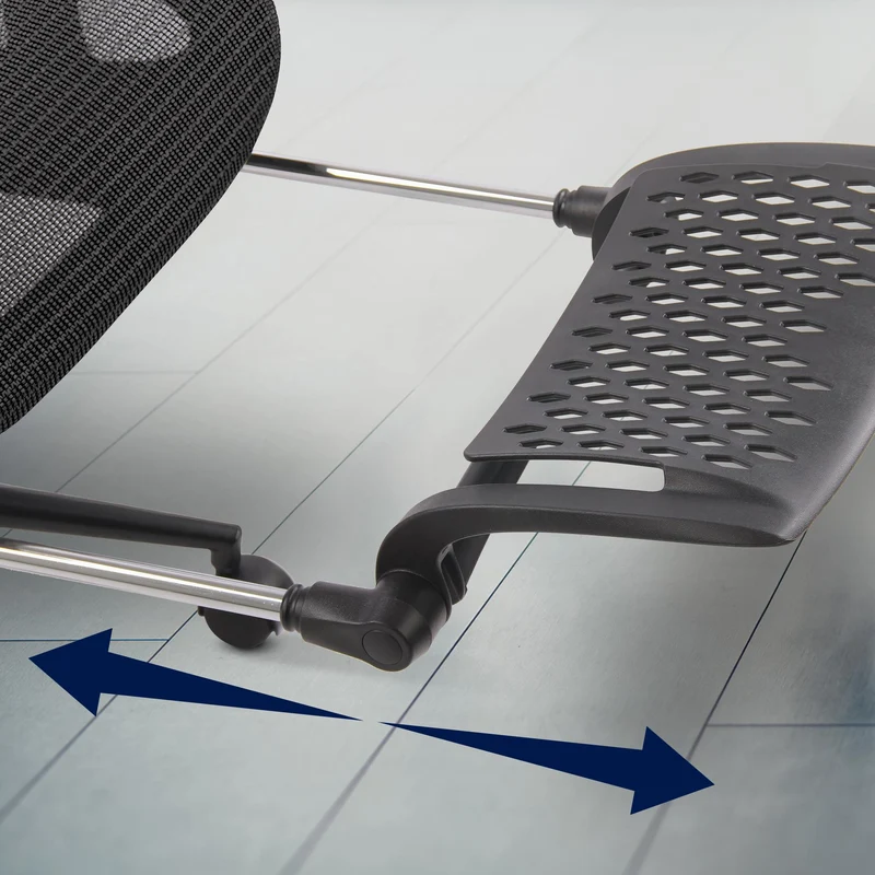 RESTO ergonomischer und vielfach einstellbarer Chefsessel, Bürostuhl, Mesh-Stoff, schwitzfrei.