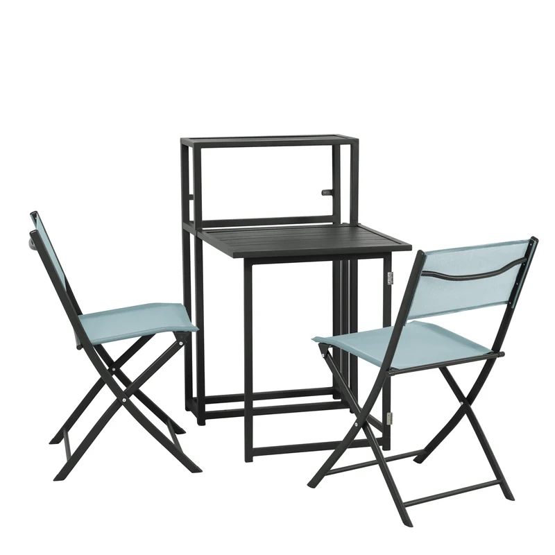 Balkonset platzsparend