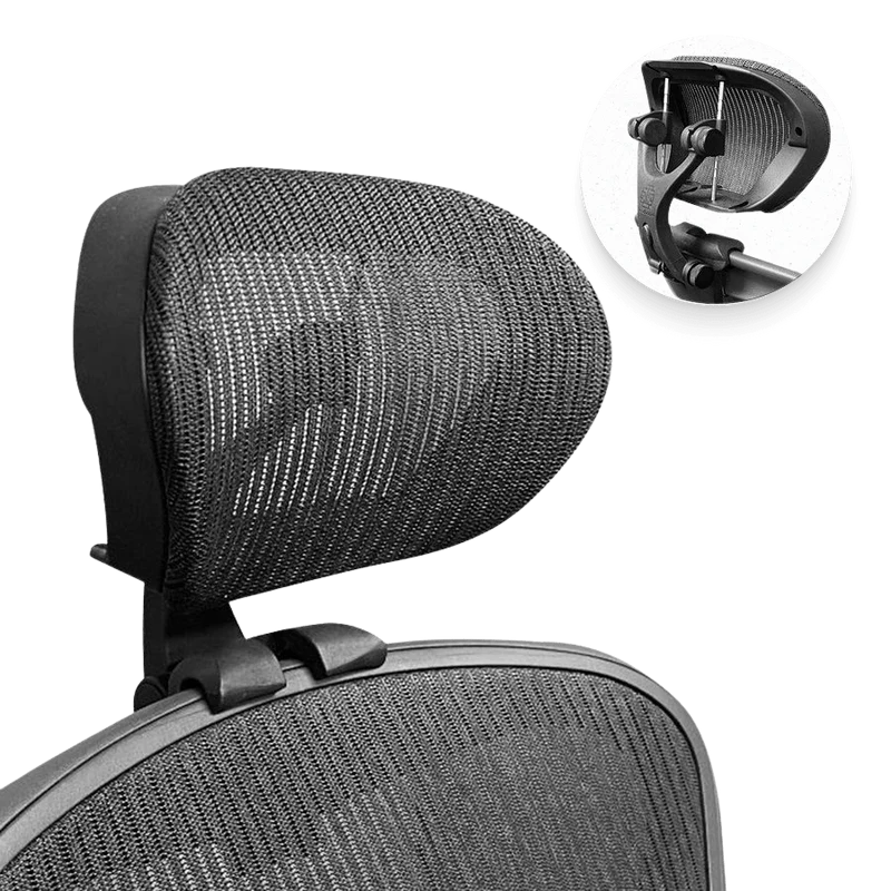 Headrest for Herman Miller Aeron Classic Chairs (Sizes B & C) by OLS (Patented)