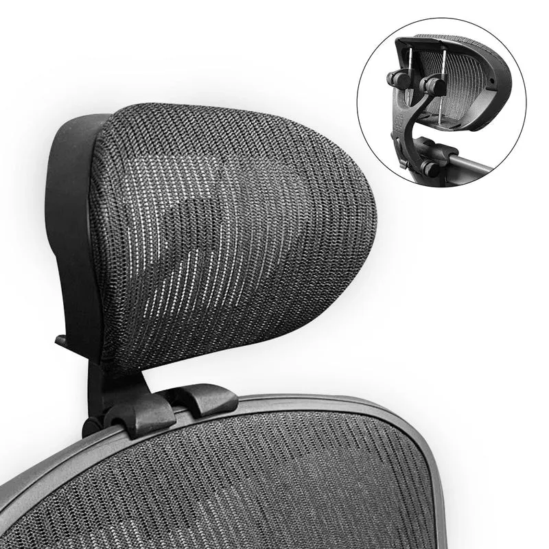 Headrest for Herman Miller Aeron Classic Chairs (Sizes B & C) by OLS (Patented)