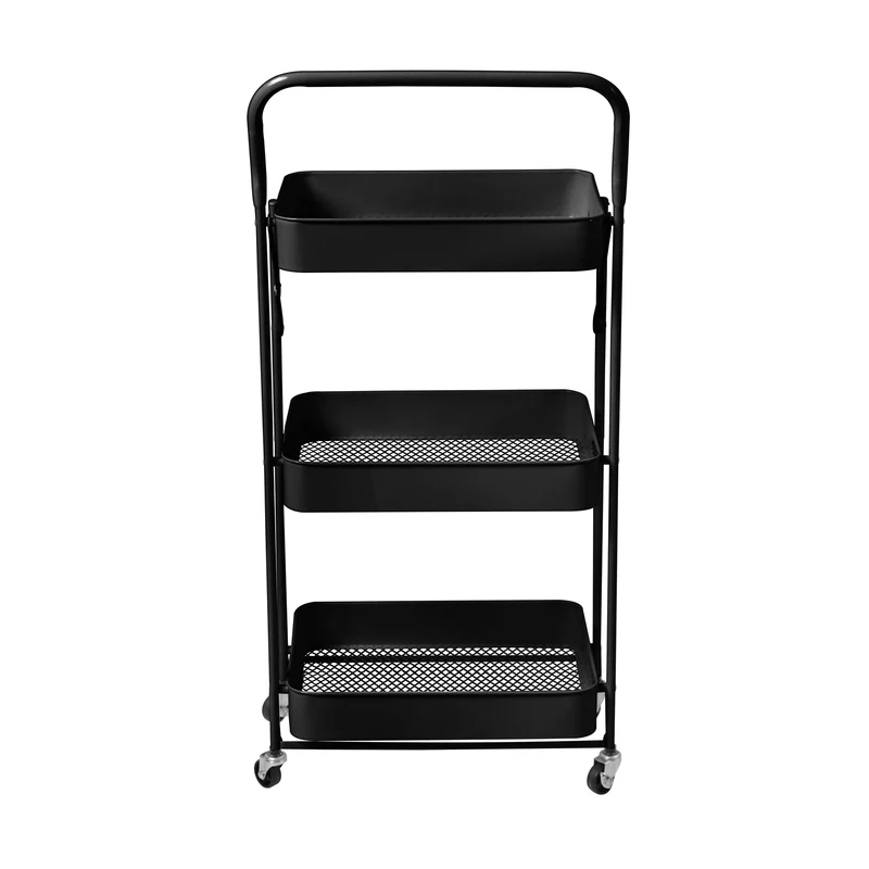 B-Ware Servierwagen klappbar Schwarz