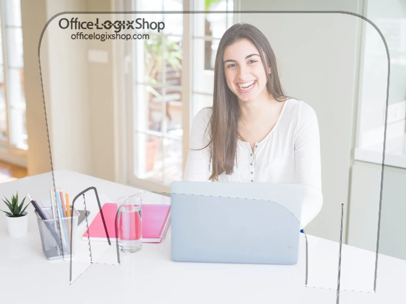 Officelogix PlexiGlass Shields Dividers for Desk