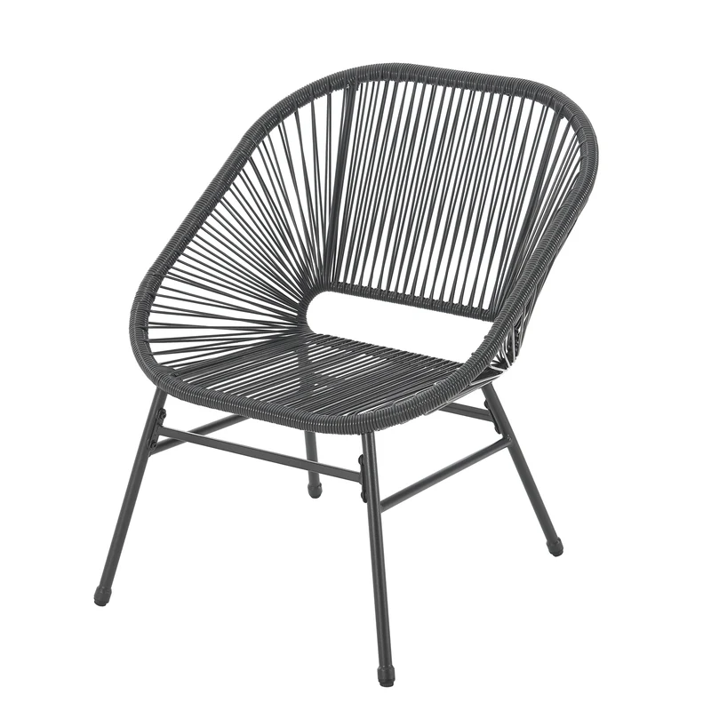 B-Ware TULUM Sitzgruppe Schwarz