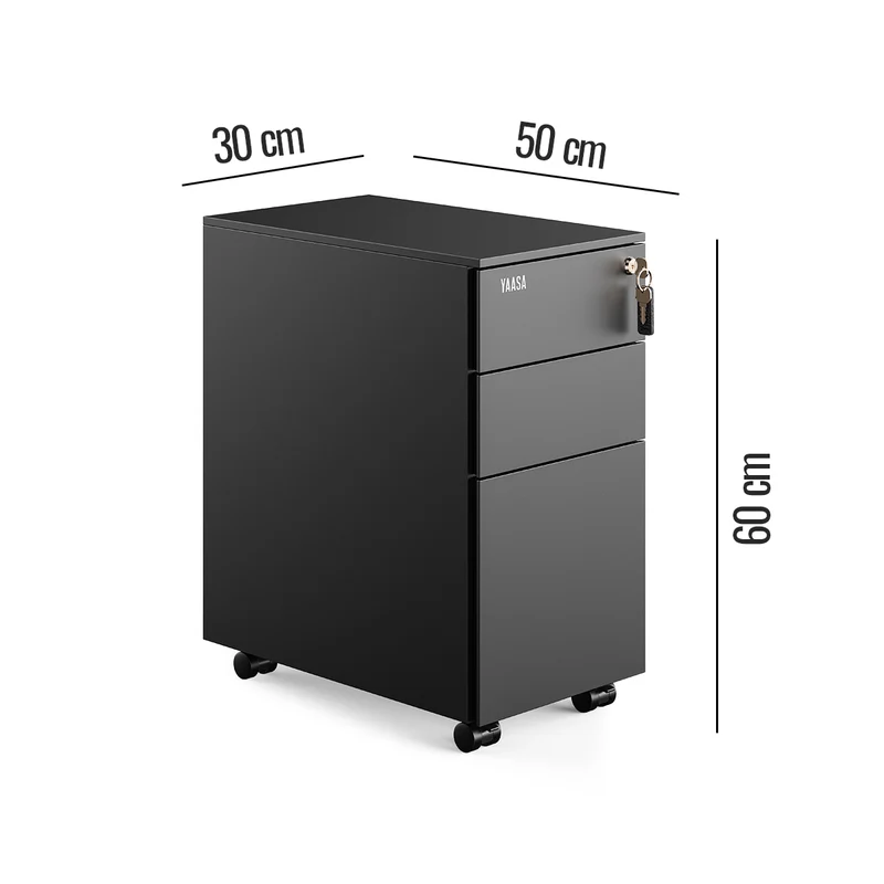 File Cabinet Edged - Rollcontainer