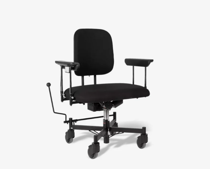 VELA Tango 310E Trippelstuhl mit Motor - Schwerlaststuhl bis 300kg Konfigurator