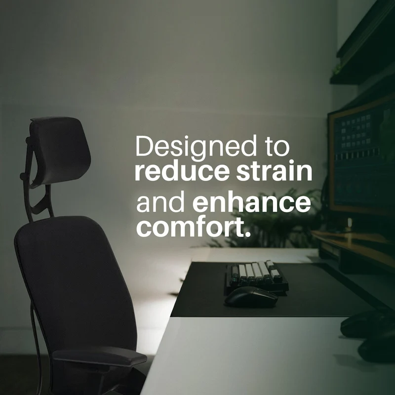 Steelcase Leap V2 Headrest - (Limited Quantity in Stock) - UTILITY PATENT PENDING