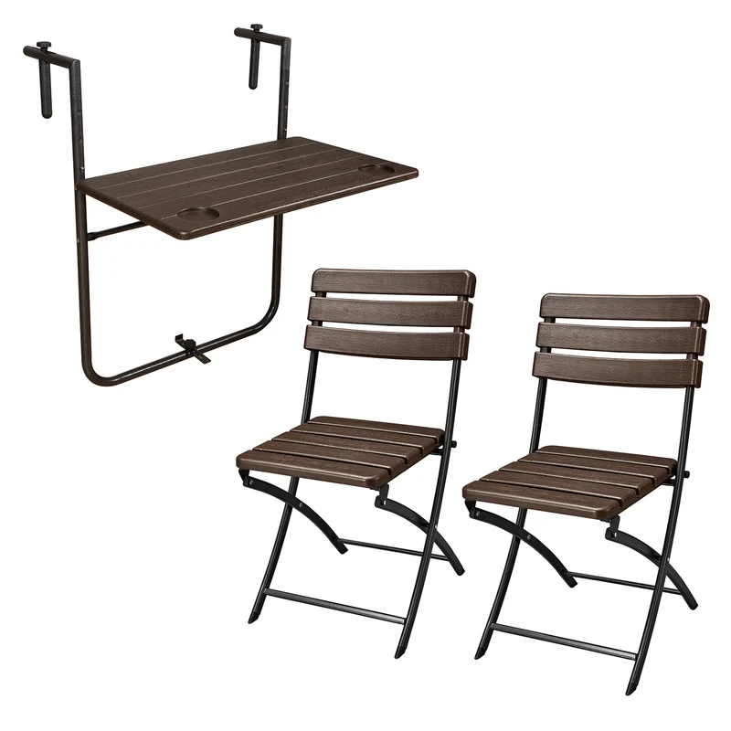 Set Gartenmöbel klappbar