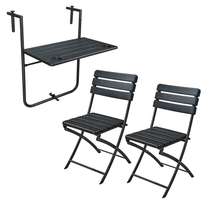 Set Gartenmöbel klappbar