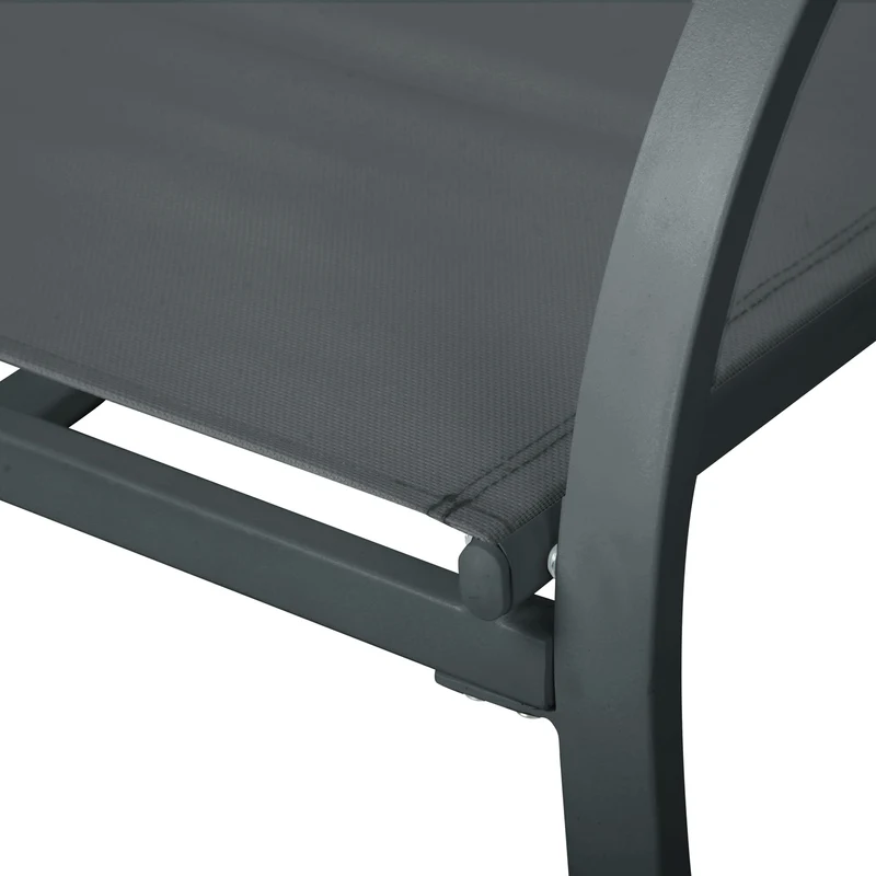 EIBY DELUXE Schaukelstuhl Schaukelsessel Outdoor Armlehne Stopper Polster