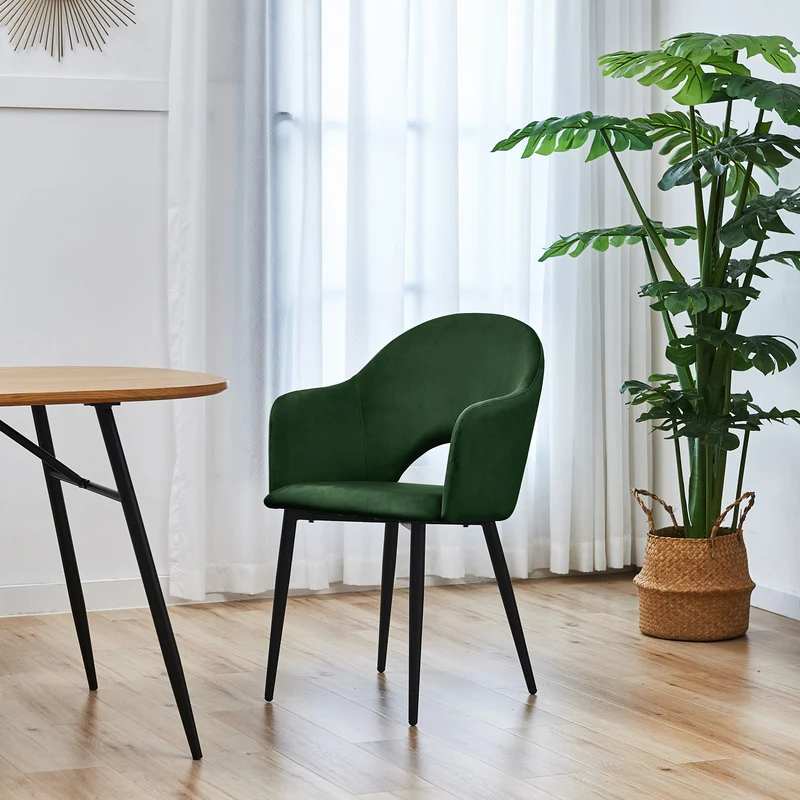 HAILEY 2er Set Esszimmerstühle