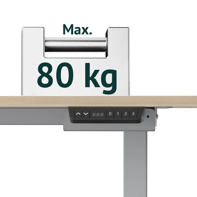 DOBON Schreibtischgestell höhenverstellbar Doppelmotor