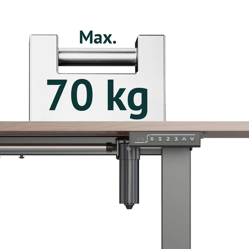 JIRI Schreibtischgestell höhenverstellbar Einzelmotor
