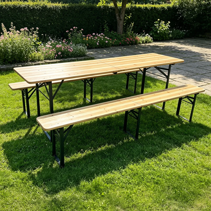 Bierzeltgarnitur Holz