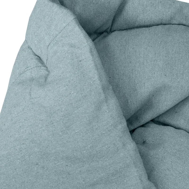 CARRIE Hängesessel + Kissen Blau