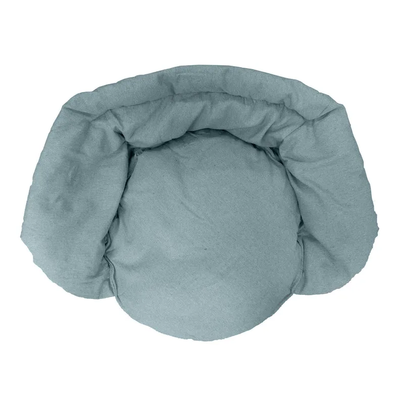 CARRIE Hängesessel + Kissen Blau