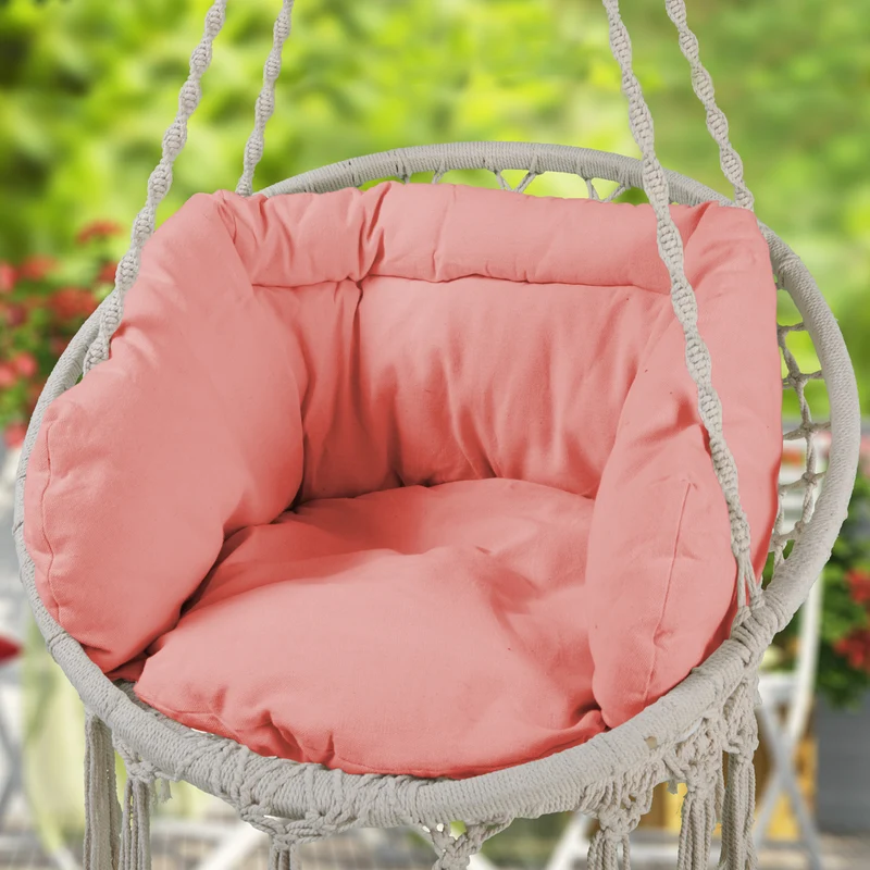 CARRIE Hängesessel + Kissen Rosa