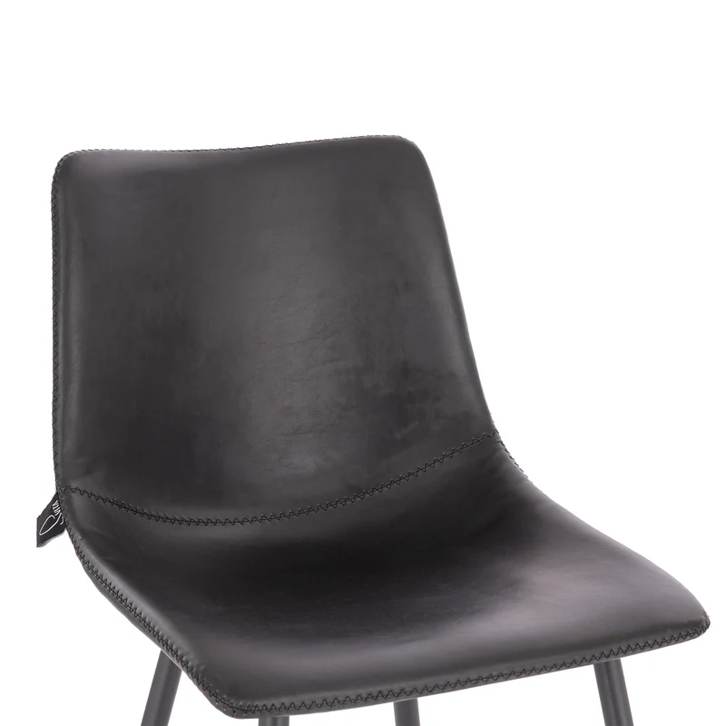 MILES 2er Set Esszimmerstühle aus Kunstleder