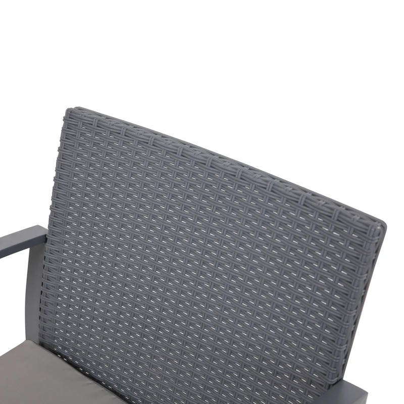 B-Ware LOIS L Rattan Sitzgruppe Grau