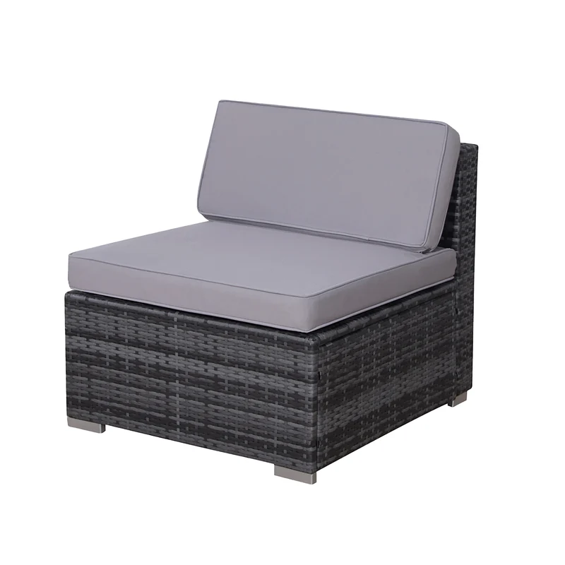 Set LUGANO + Abdeckhaube Grau