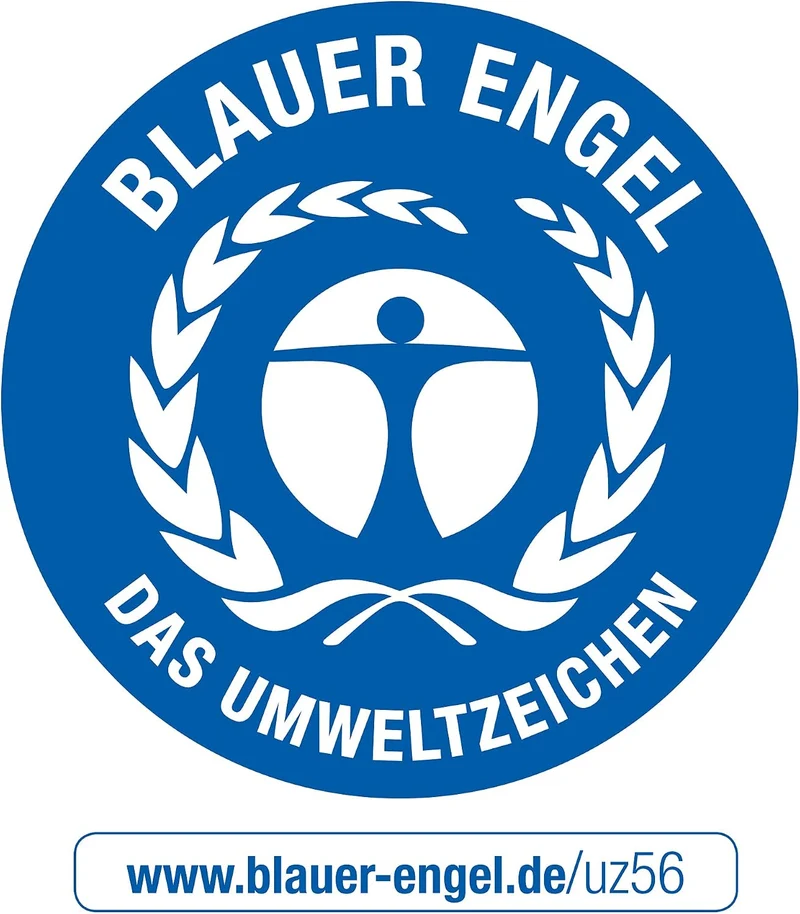 Centra Standard-Ordner, Wolkenmarmor, 25er Pack, Recycling, Blauer Engel, LGA Zertifikat, A4, 5,2 cm