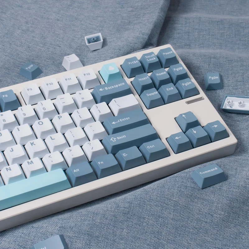 172 Tasten Double Shot Shoko Tastenkappen Cherry Profile Fit for 61/64/87/104/108 Cherry Mx Switches