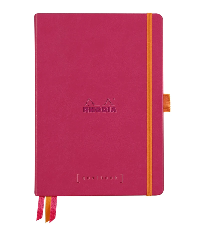 Rhodia 118581C Notizheft Goalbook (DIN A5, 14,8 x 21 cm, Dot, praktisch und trendige, mit festem Dec