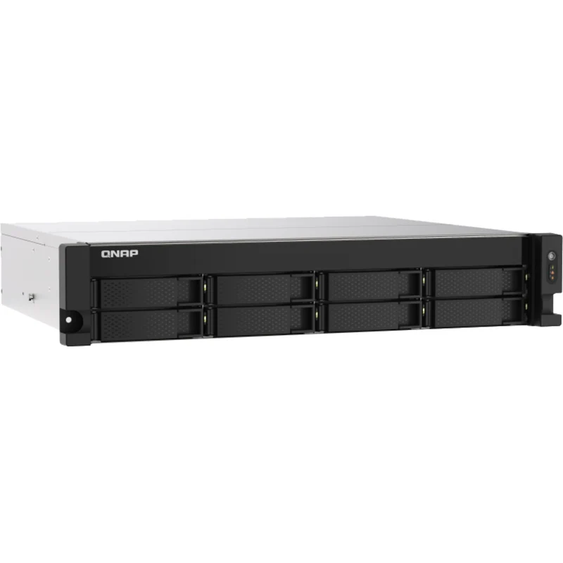 Qnap NAS-kompatibel TS-873AeU-RP-4G 0/8HDD 2U, Schwarz
