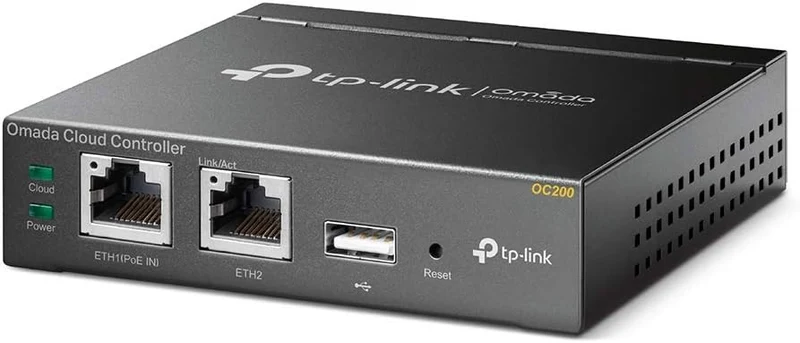 TP-Link EAP225 Outdoor AC1200 Gigabit WLAN Access Point Für Garten, weiss & OC200 Omada Hybrid PoE C