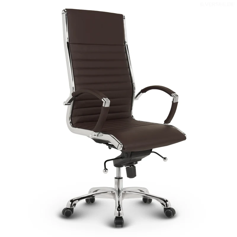 Design Chefsessel ELEGANTO hochwertiges Rindsleder 10 Jahre Garantie
