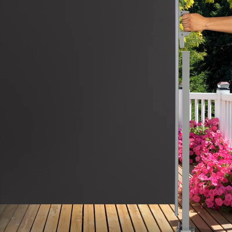 Seitenmarkise 300x160 Dunkelgrau