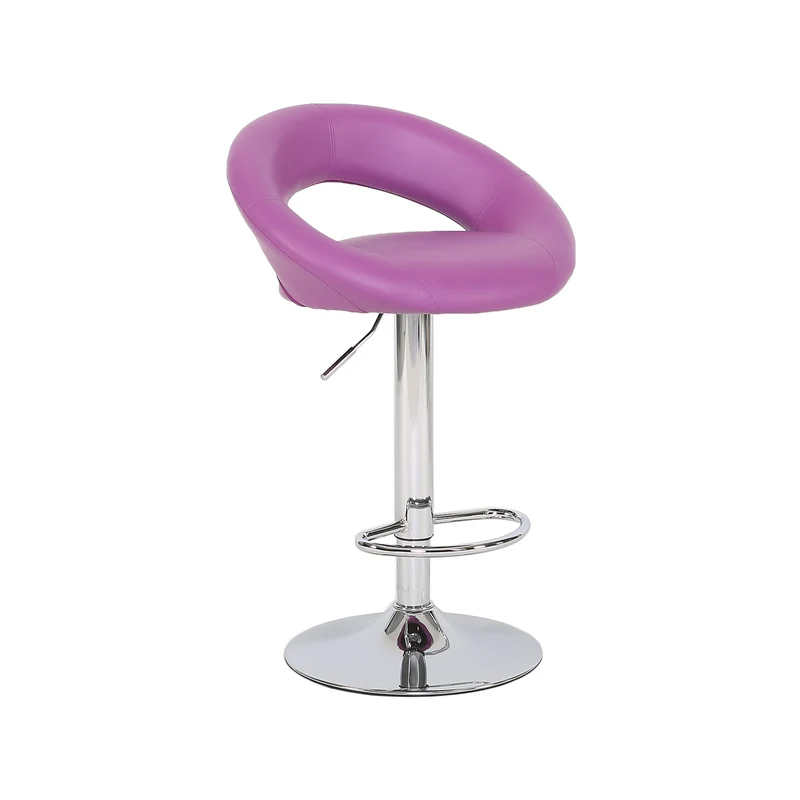 2er Set Barhocker Lila