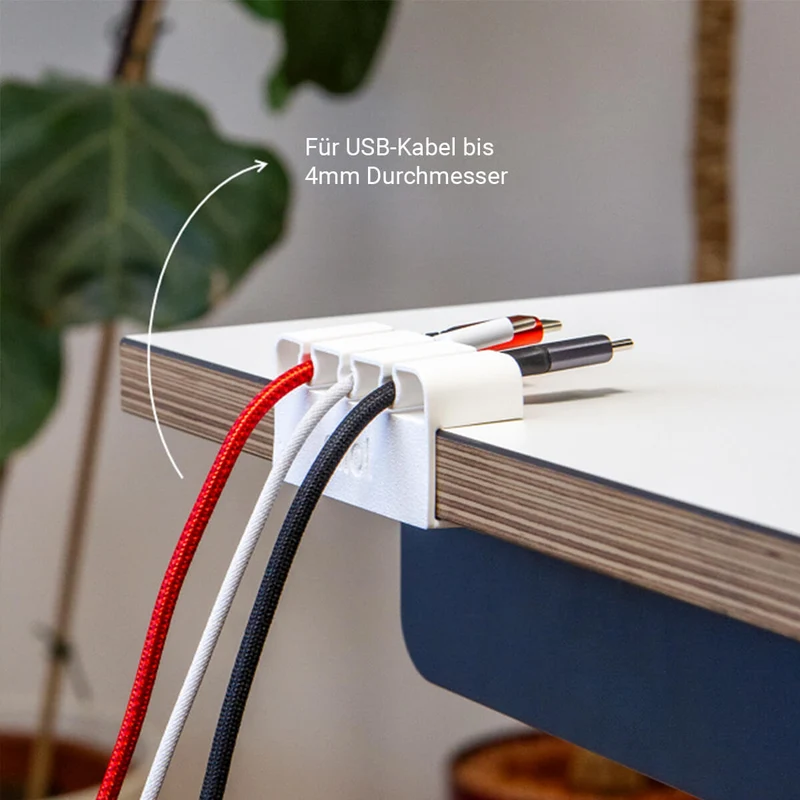 Kabelführung Cablefix White