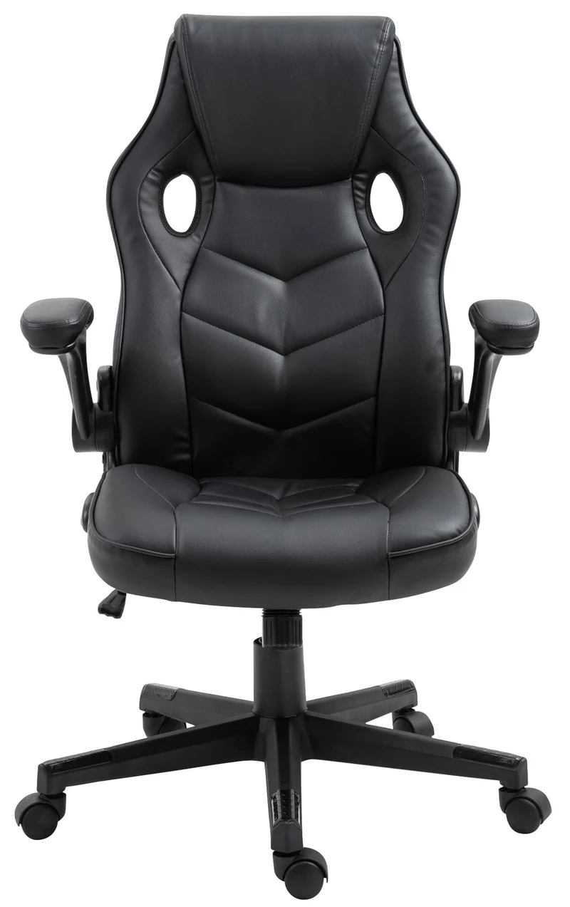 OMS Leder Bürostuhl im stylischer Racing-Optik. Viele Farben lieferbar.