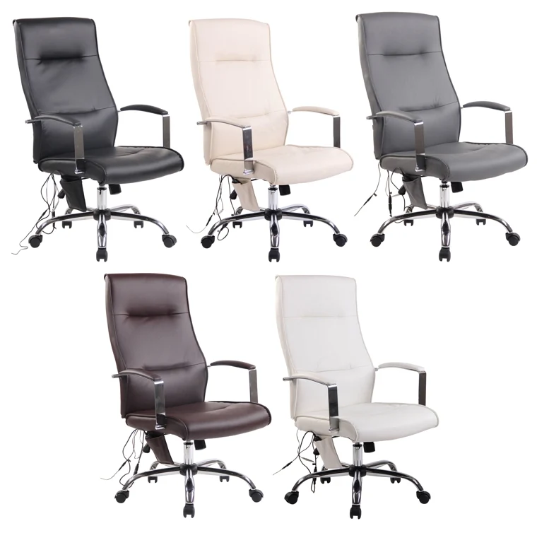 Massagesessel als Leder-Chefsessel PORTO