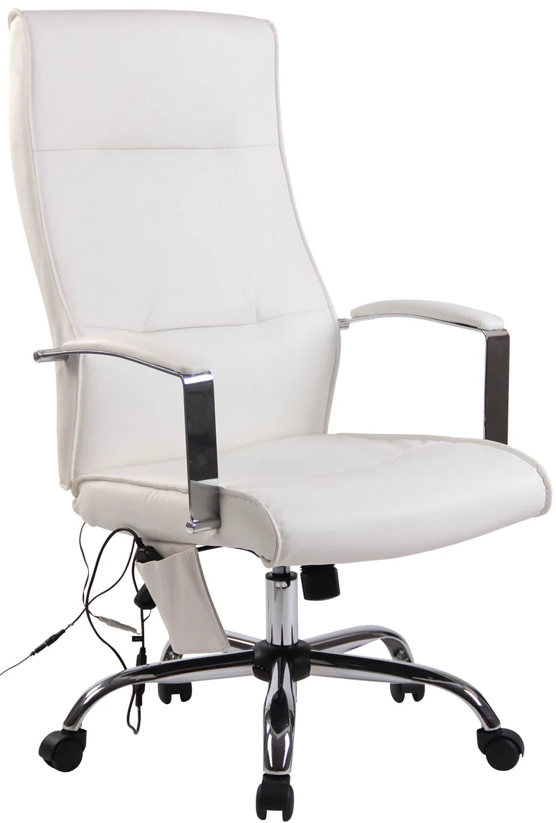 Massagesessel als Leder-Chefsessel PORTO