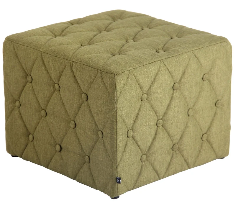 Sitzhocker "NASH" aus Stoff. 48x48 cm. 7 Farben.