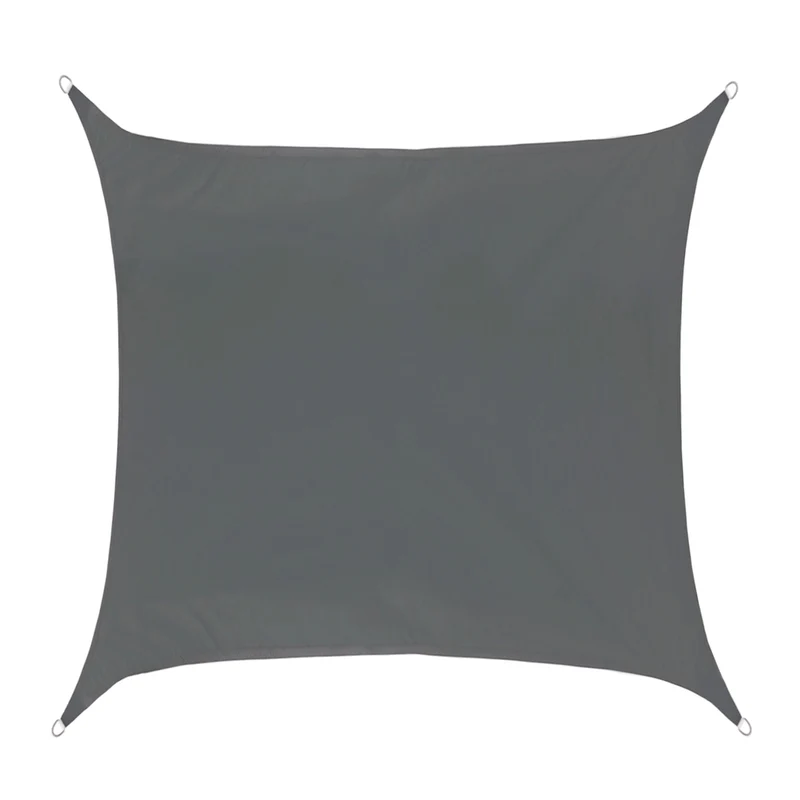 Sonnensegel Viereck Dunkelgrau 3,6x3,6m