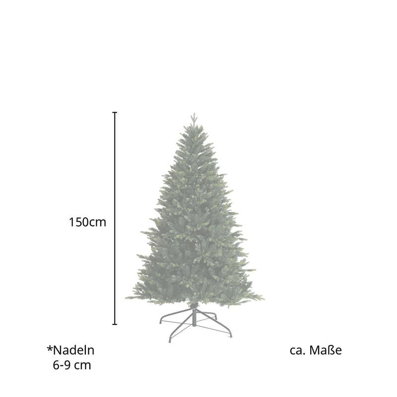 Künstlicher Weihnachtsbaum Spritzguss-Nadeln