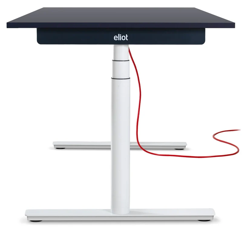 Eliot Original White Tischplatte Soft Graphite 180x80cm