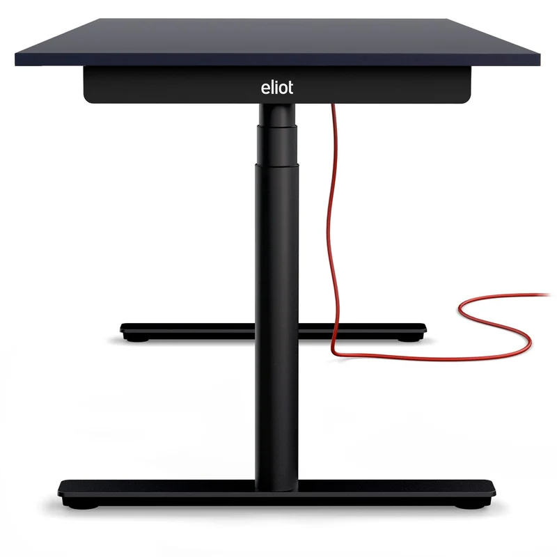 Eliot Original Black Tischplatte Soft Graphite 160x80cm