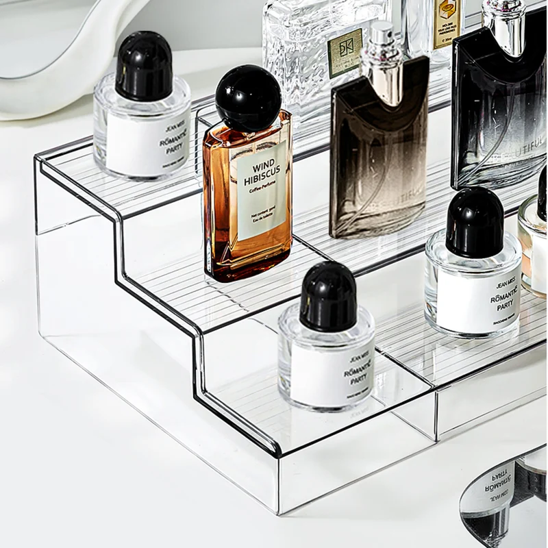 CRELIV Make-Up Organizer mit Schublade – 3-stufiger Kosmetik-Aufsteller