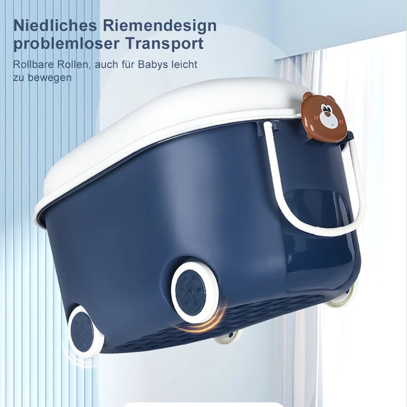 Creliv Spielzeugtruhe Spielzeug Entdecker - Spielzeug Aufbewahrungsboxen Set ( 3 Stk) für Garderobe,Wohnzimmer