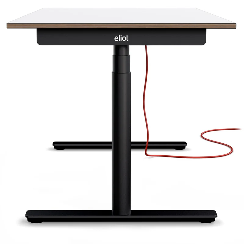 Eliot Original Black Tischplatte Design White 180x80cm