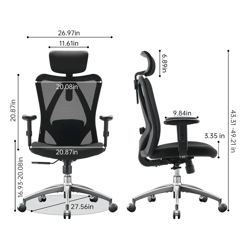 Sihoo M18 Classic Office Chair With Triple Spinal Relief