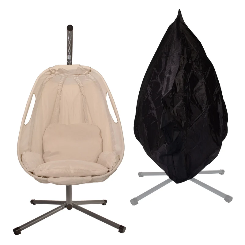 SNUGGY Set Hängesessel Abdeckhaube Beige (91451 + 91529)