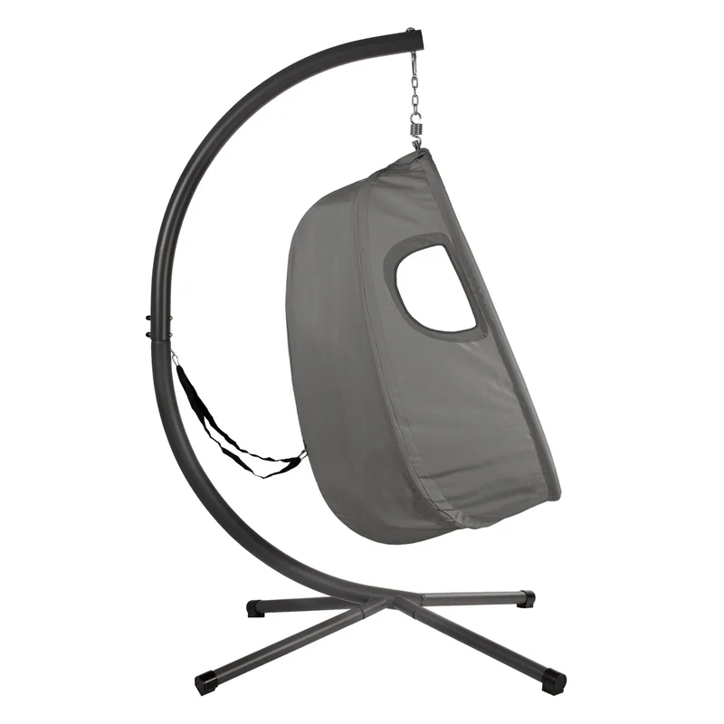 SNUGGY Set Hängesessel Abdeckhaube Grau (91450 + 91529)