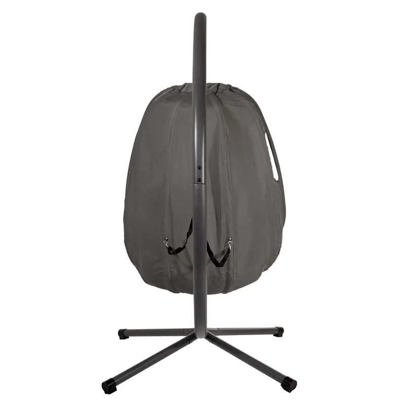 SNUGGY Set Hängesessel Abdeckhaube Grau (91450 + 91529)