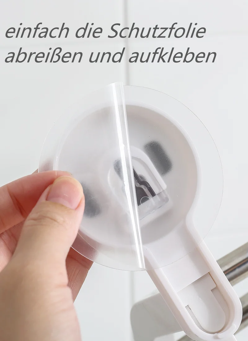 Creliv Wandrollenhalter Selbstklebend für Küche » Küchenrollenhalter für gängige Küchenrollen, Handtuchhalter