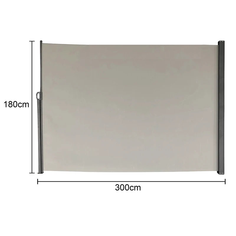 Seitenmarkise 280g/m² Balkon-Markise Sonnenschutz Sichtschutz