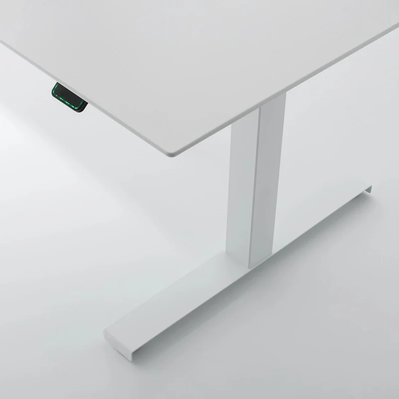Eliot Lock White Tischplatte MDF White mit Fase 160x80cm